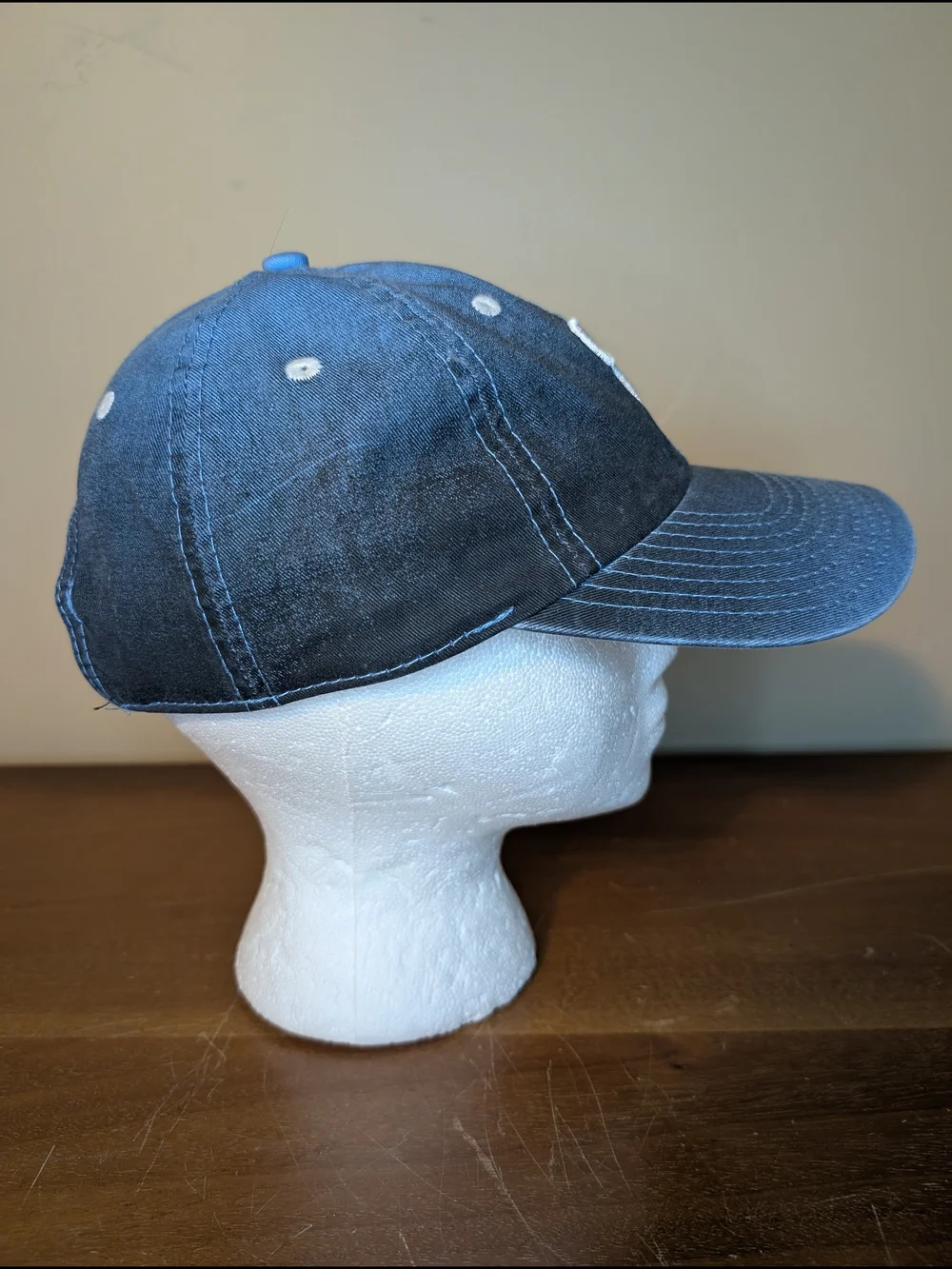 Milwaukee Brewers Women's Embroidered Distressed Navy Baseball Cap